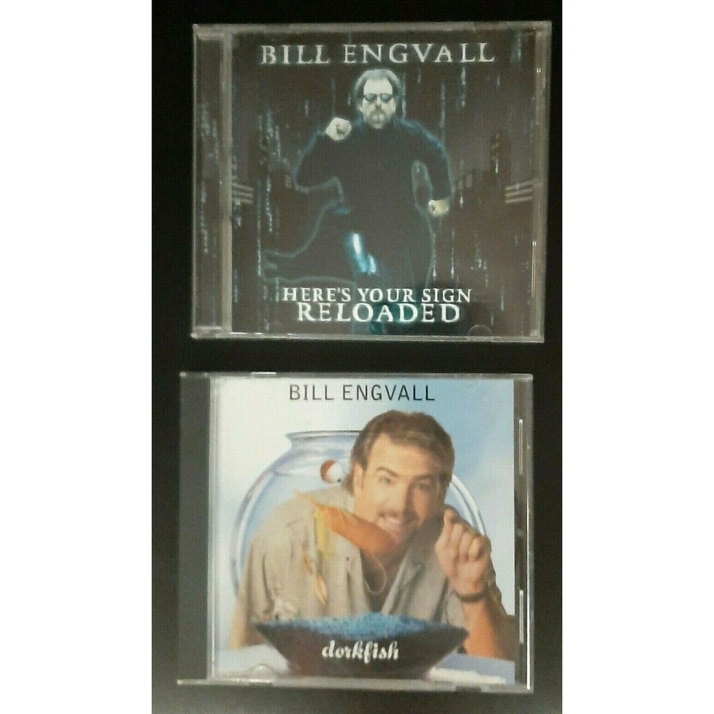 Bill Engvall 2 CD Lot Dorkfish and Heres Your Sign Reloaded